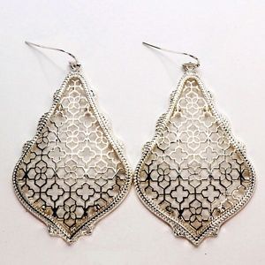 Silver Filigree Earrings | Silver Earrings For Women |